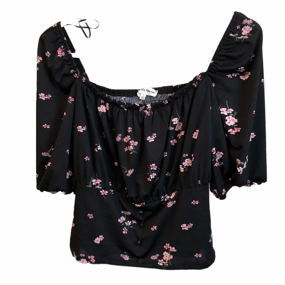 Daisy May Smocked Crop Top {NWT}